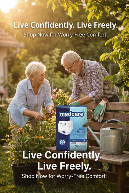 Medcare Adult Pull-Up Pants Large – Comfort & Dryness - Unisex